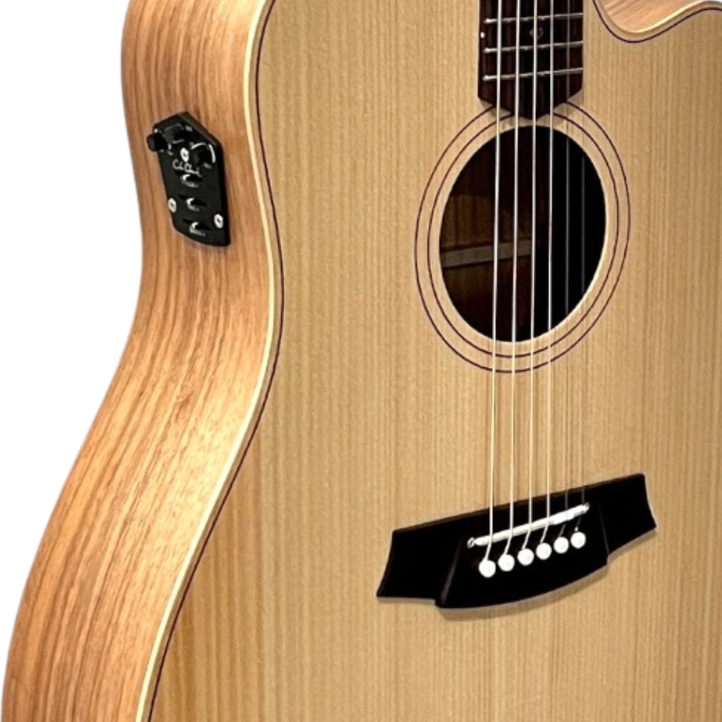 Cole Clark FL2EC Fat Lady 2 Cutaway Acoustic/Electric - Bunya Blackwood, Rosewood Fingerboard