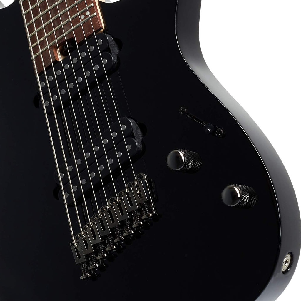 Ibanez RGMS8 BK Electric Guitar
