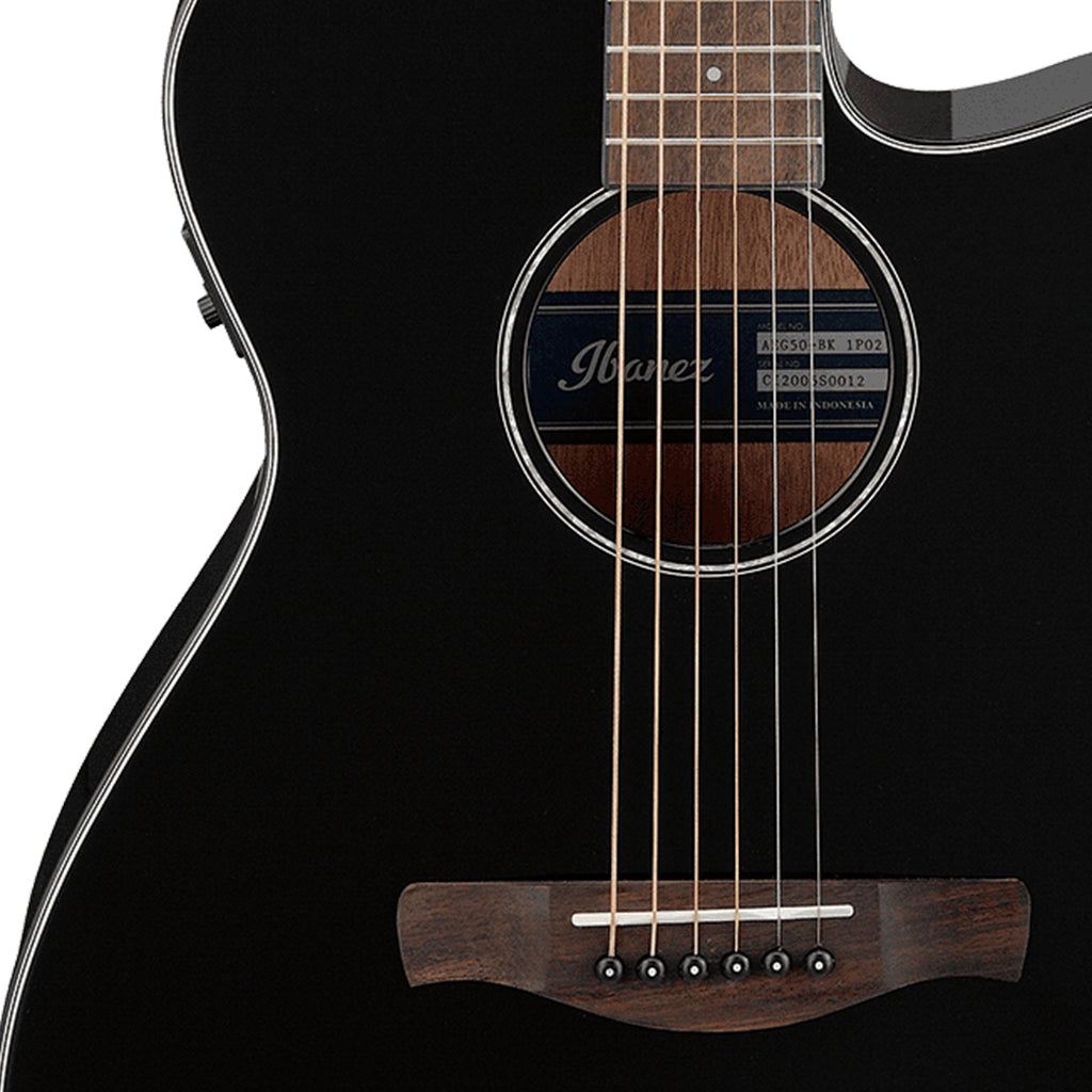 Ibanez AEG50 BK Acoustic Guitar