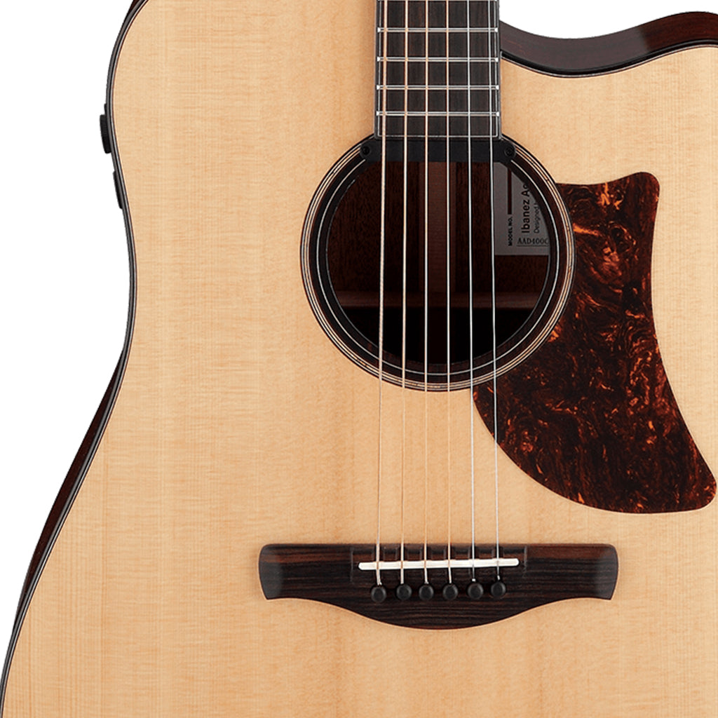 The Ibanez AAD400CE LGS Acoustic Guitar