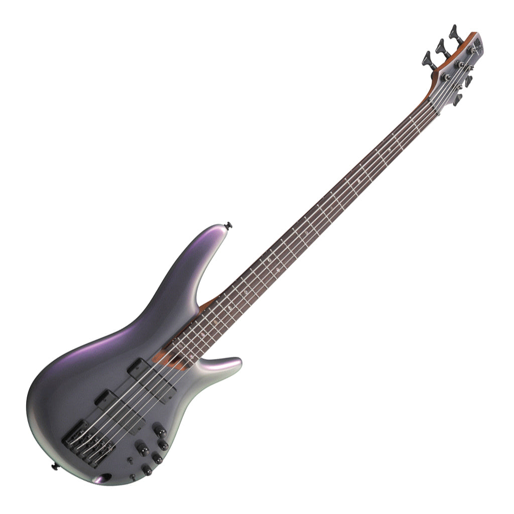 Ibanez SR505E Black Aurora Burst 5 String Electric Bass