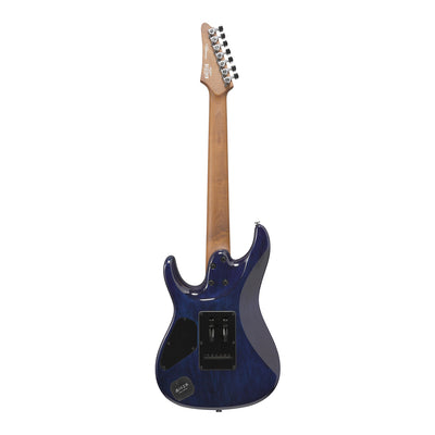 Ibanez AZ427P2QMTUB 7 String Electric Guitar Twilight Blue Burst