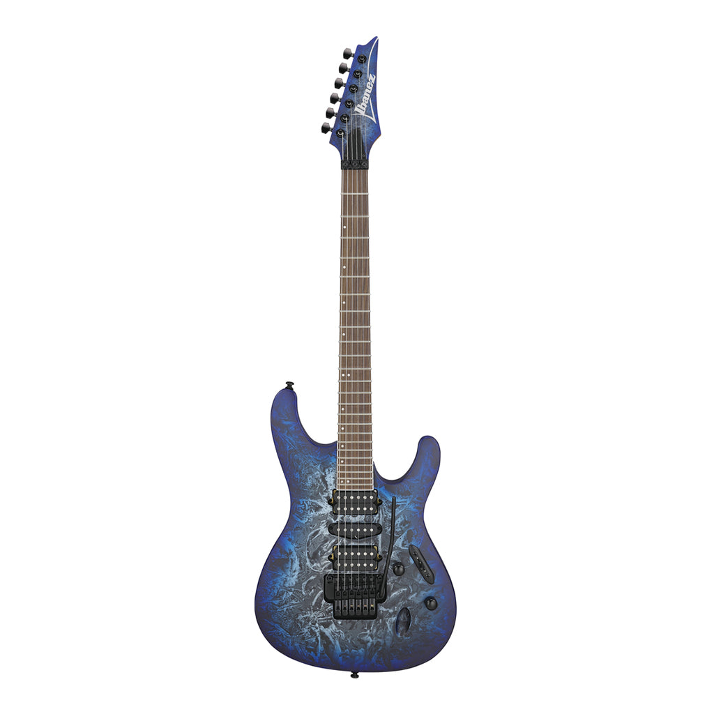 Ibanez S770CZM Electric Guitar Cosmic Blue Frozen Matte