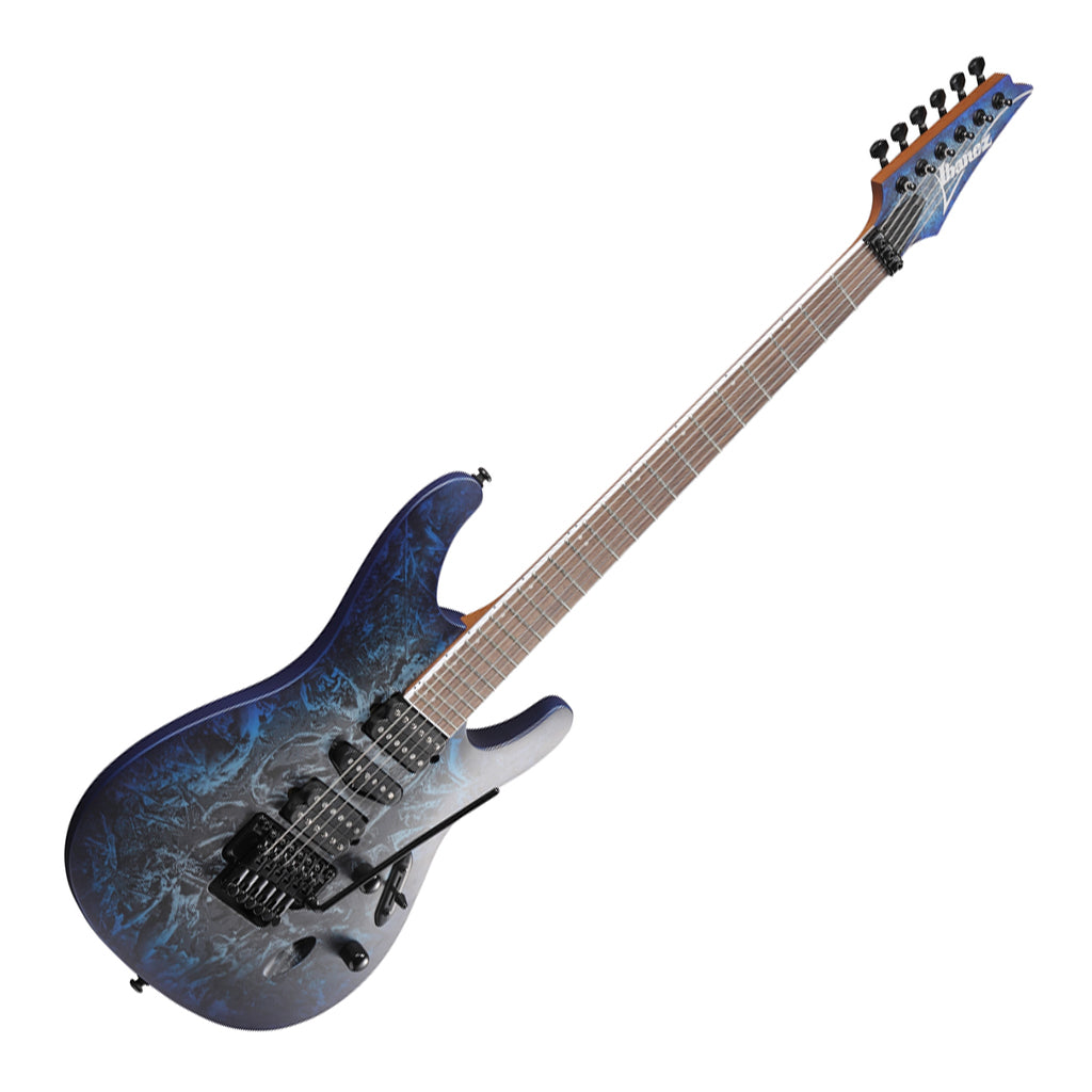 Ibanez S770CZM Electric Guitar Cosmic Blue Frozen Matte