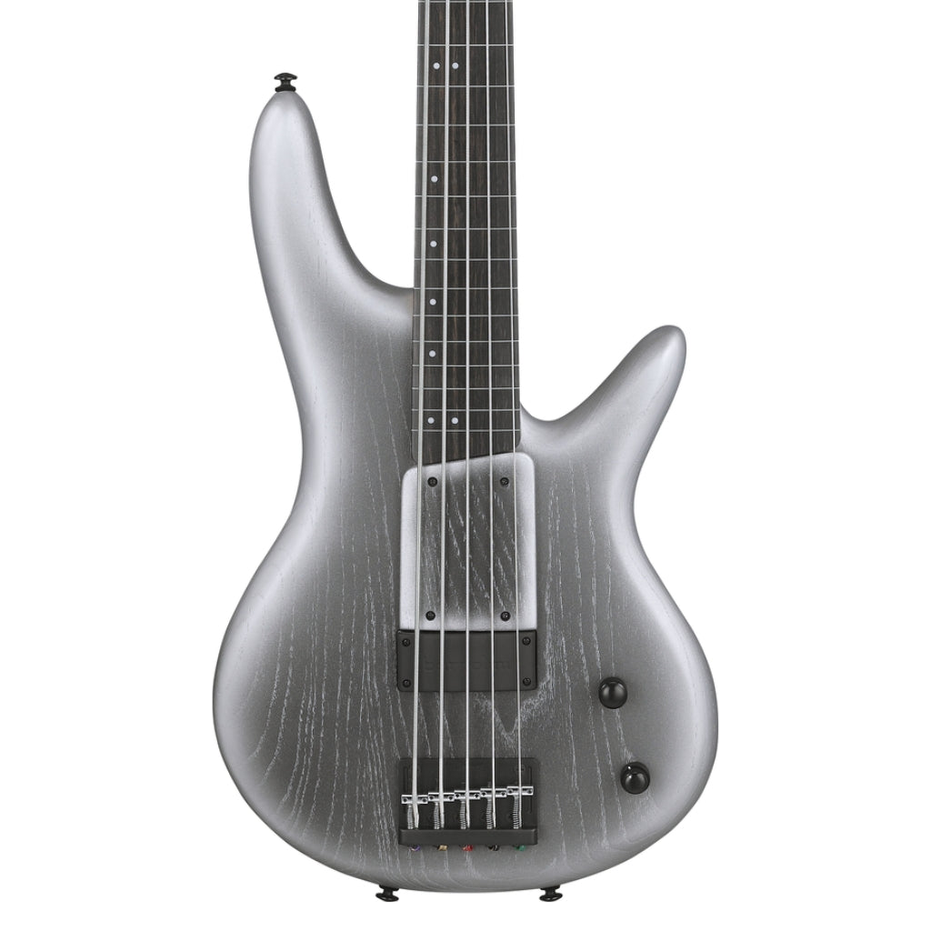 Ibanez - GWB25THSWF - 5 String Electric Bass Guitar Silver Wave Burst Flat