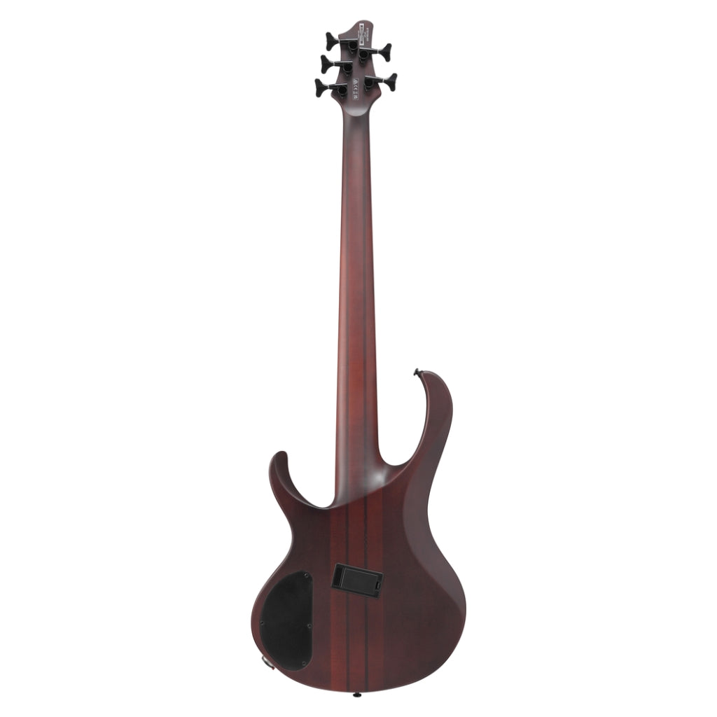 Ibanez - BTB705LMNNF - 5 String Electric Bass Guitar Natural Browned Burst Flat