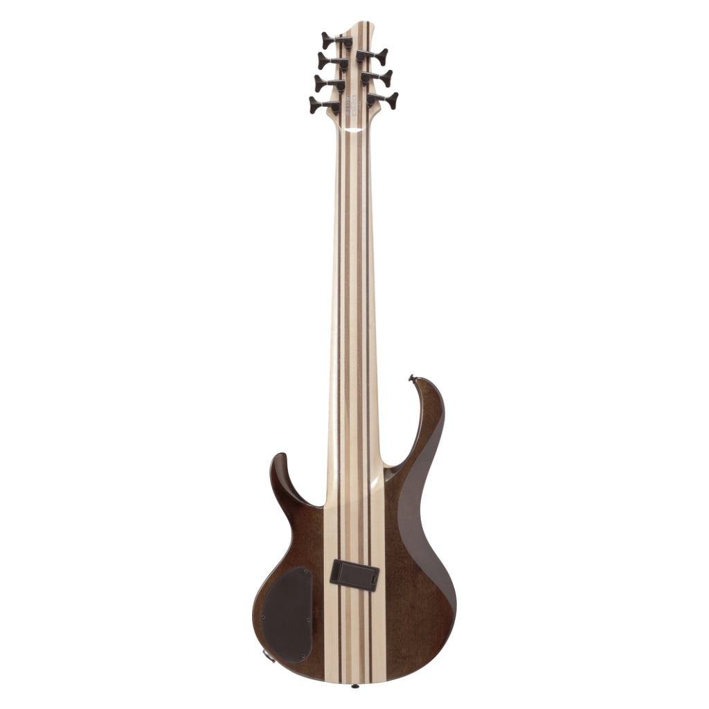 Ibanez - BTB7MSNML - 7 String Electric Bass Guitar Natural Mocha Low Gloss