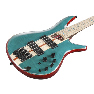 Ibanez - SR1420BCGL - 4 String Electric Bass Guitar Caribbean Green Low Gloss