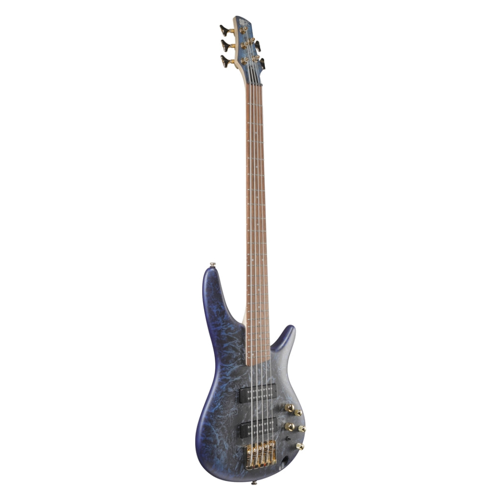 Ibanez - SR305EDXCZM - 5 String Electric Bass Guitar Cosmic Blue Frozen Matte