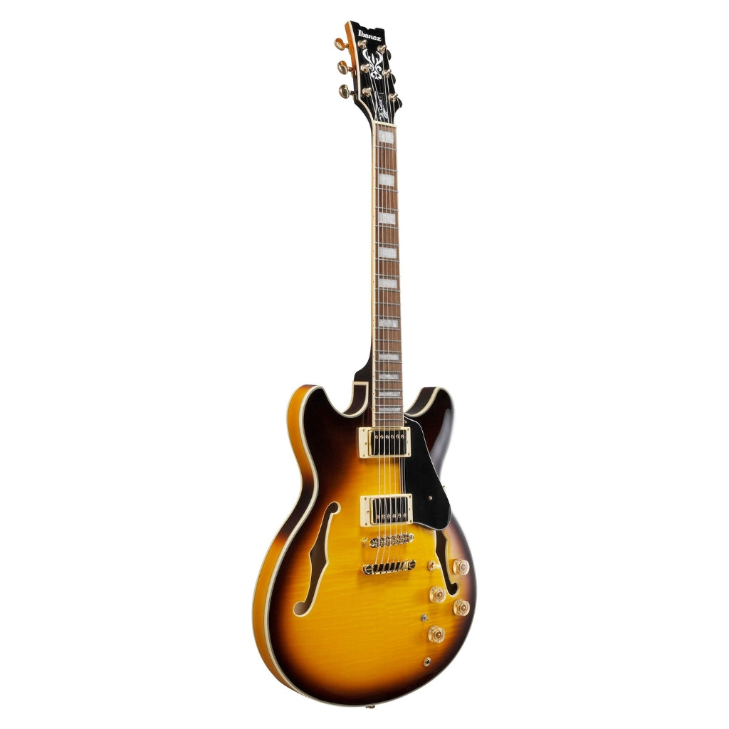 Ibanez JSM10EM John Scofield Signature Electric Guitar - Two Tone Burst
