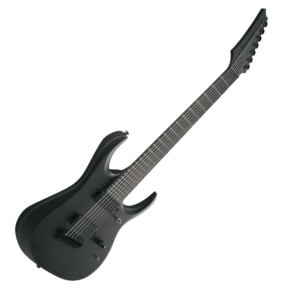 Ibanez RGDRB71 7 String Electric Guitar with Nyatoh Body and Ebony Fretboard Black Flat