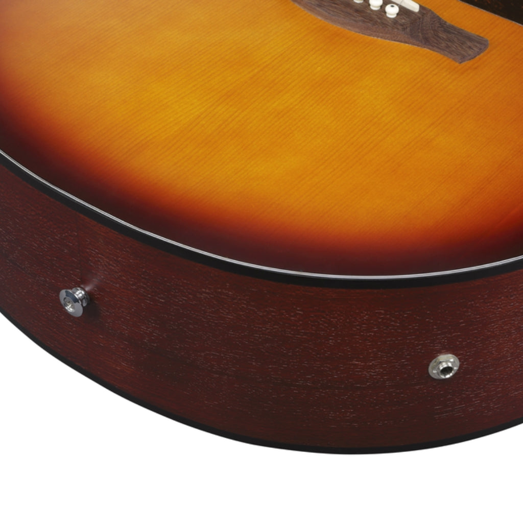Ibanez PJ50E Open Pore Vintage Amber Sunburst Top Open Pore Natural Back and Sides Acoustic Guitar