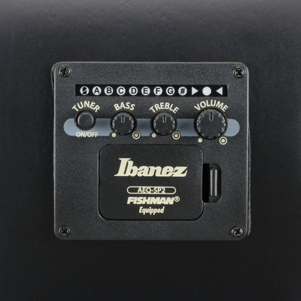 Ibanez - AEG721 7-Strings Acoustic Guitar - Black Out