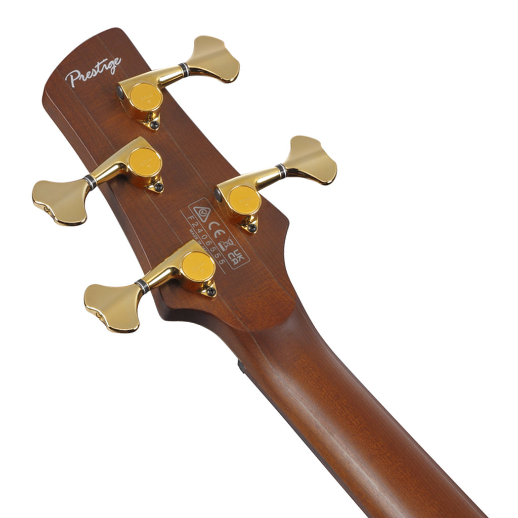 Ibanez SR5500 Prestige Bass Rosewood Fretboard and Case Mocha Flat