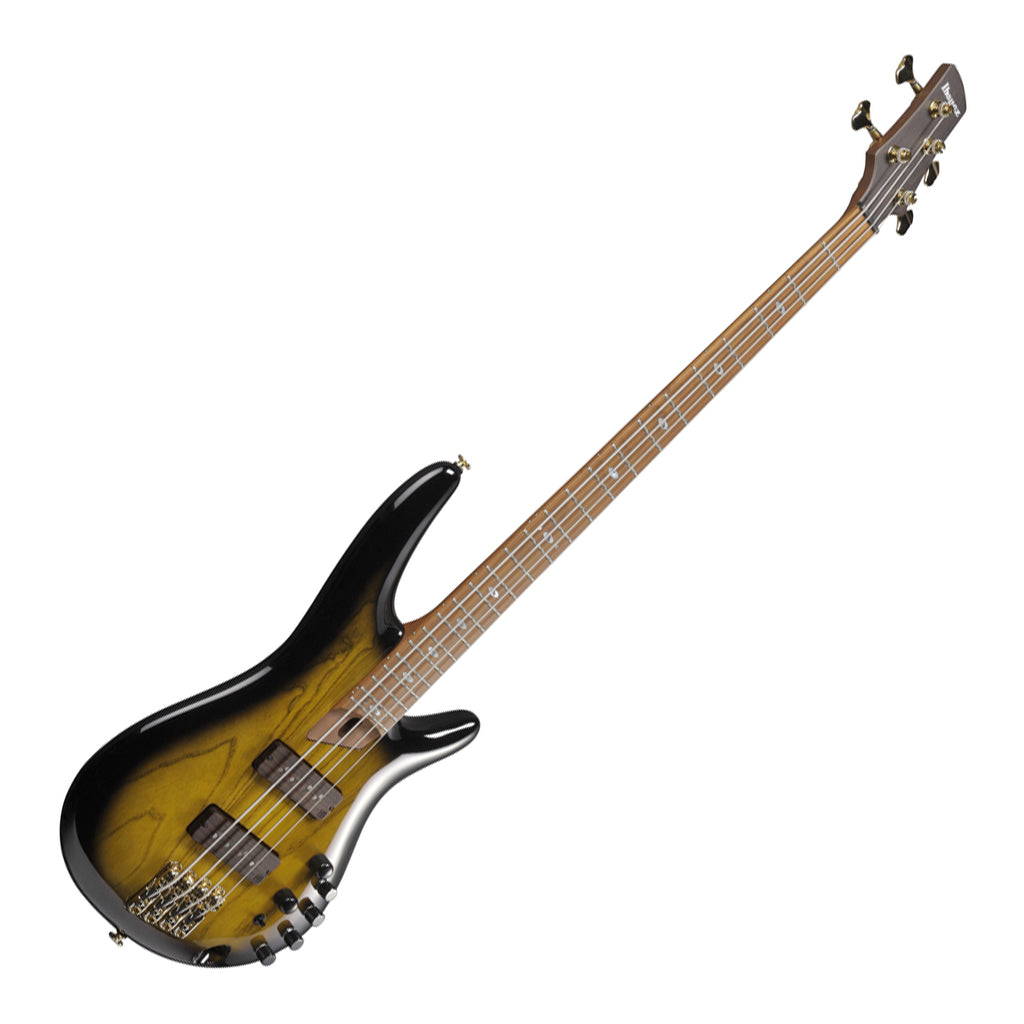 Ibanez SR4500 Prestige Bass Ash Body and Case Desert Sunset Burst