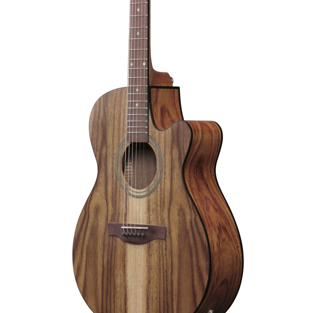 Ibanez - V40WSCE Acoustic Guitar - Open Pore Brown