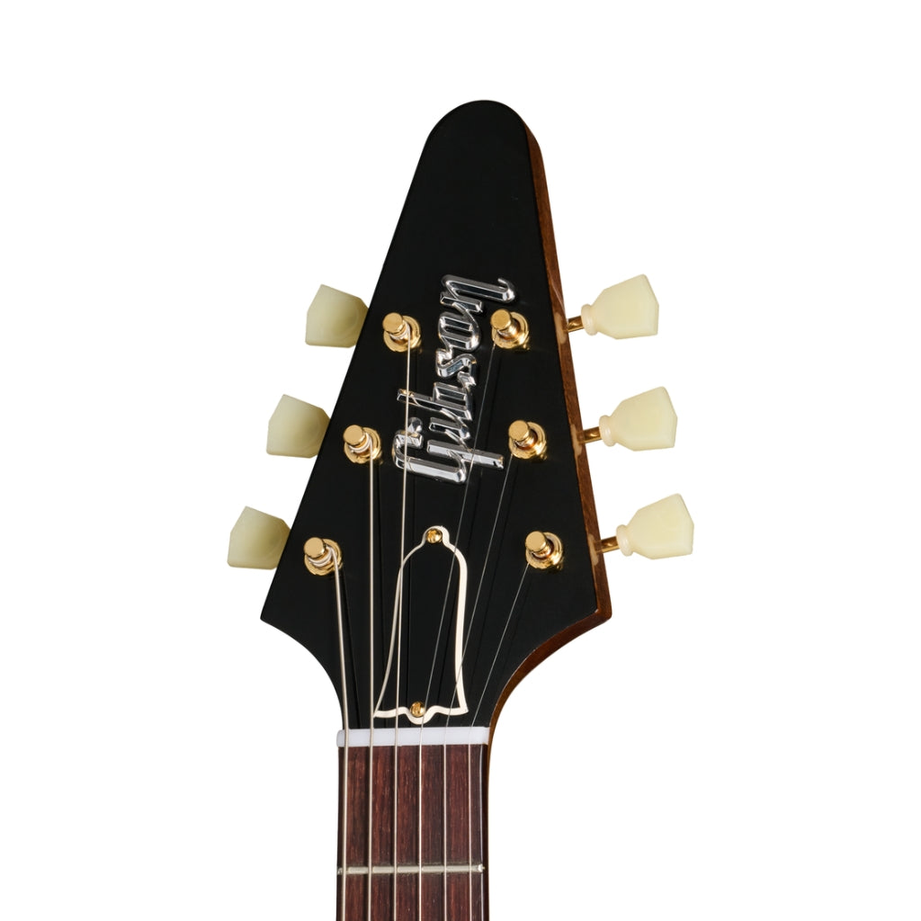 Gibson Custom 1958 Mahogany Flying V Reissue - Antique Natural