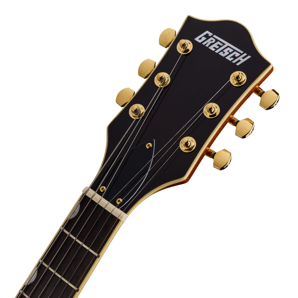 Gretsch Electromatic LTD Broadkaster Jr Single Cut with Bigsby Flame Okoume Rosewood Fingerboard Roundup Orange