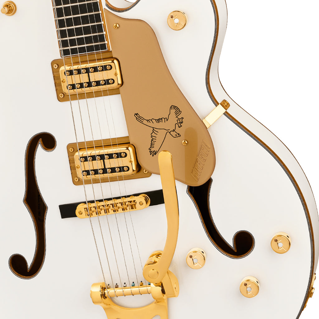 Gretsch Synchromatic Falcon Hollowbody Singlecut with Bigsby - Snowcrest White