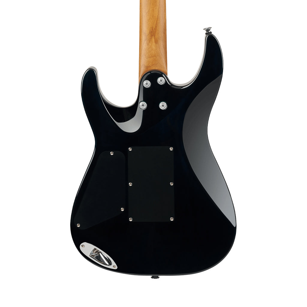 Charvel Pro-Mod Plus Dinky DK24 HSS 2PT EB QM Electric Guitar - Blue Curaçao