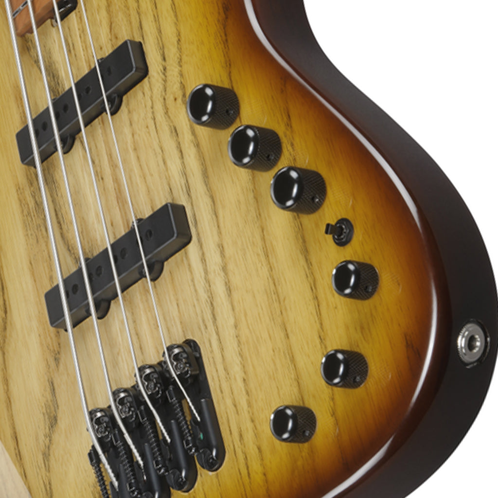 Ibanez MDM1300 Electric Bass - Natural Stained Amber Burst
