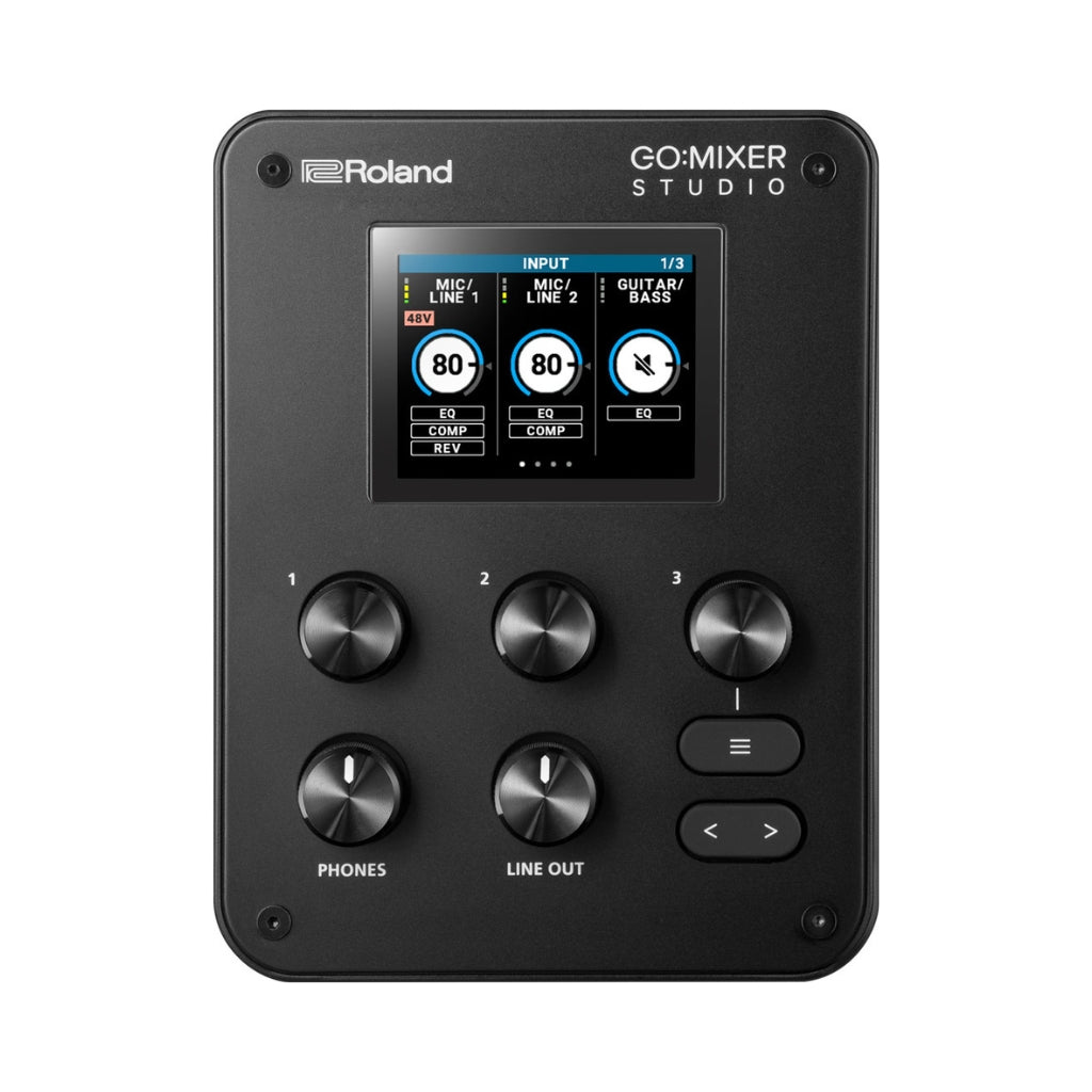 Roland Go Mixer Studio Audio Mixer & Interface - Mobile/PC