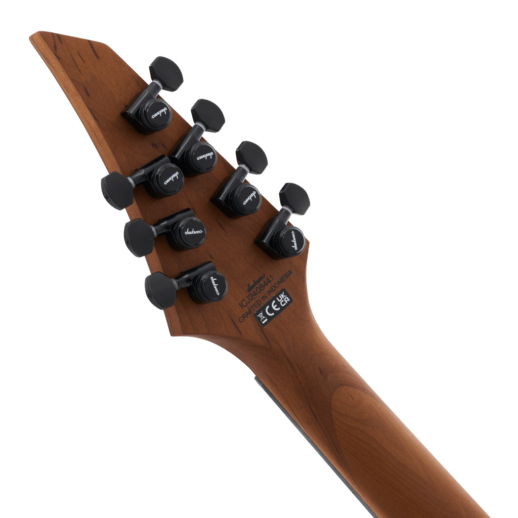 Jackson Pro Series Misha Mansoor Juggernaut HT7 Electric Guitar Silverburst Sparkle Ebony Fingerboard