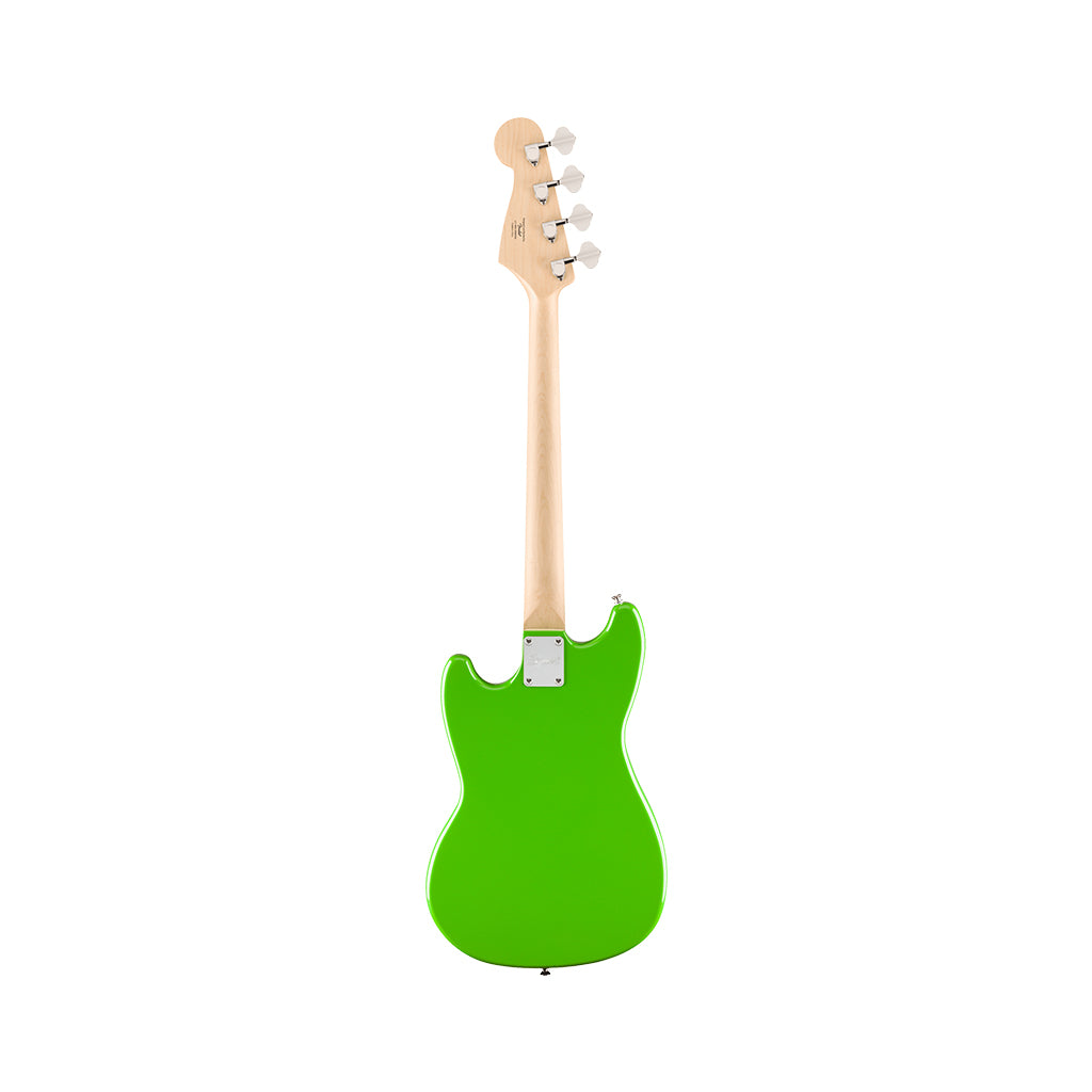 Squier FSR Sonic Limited Edition Bronco Bass Maple Fingerboard w/White Pickguard - Lime Green