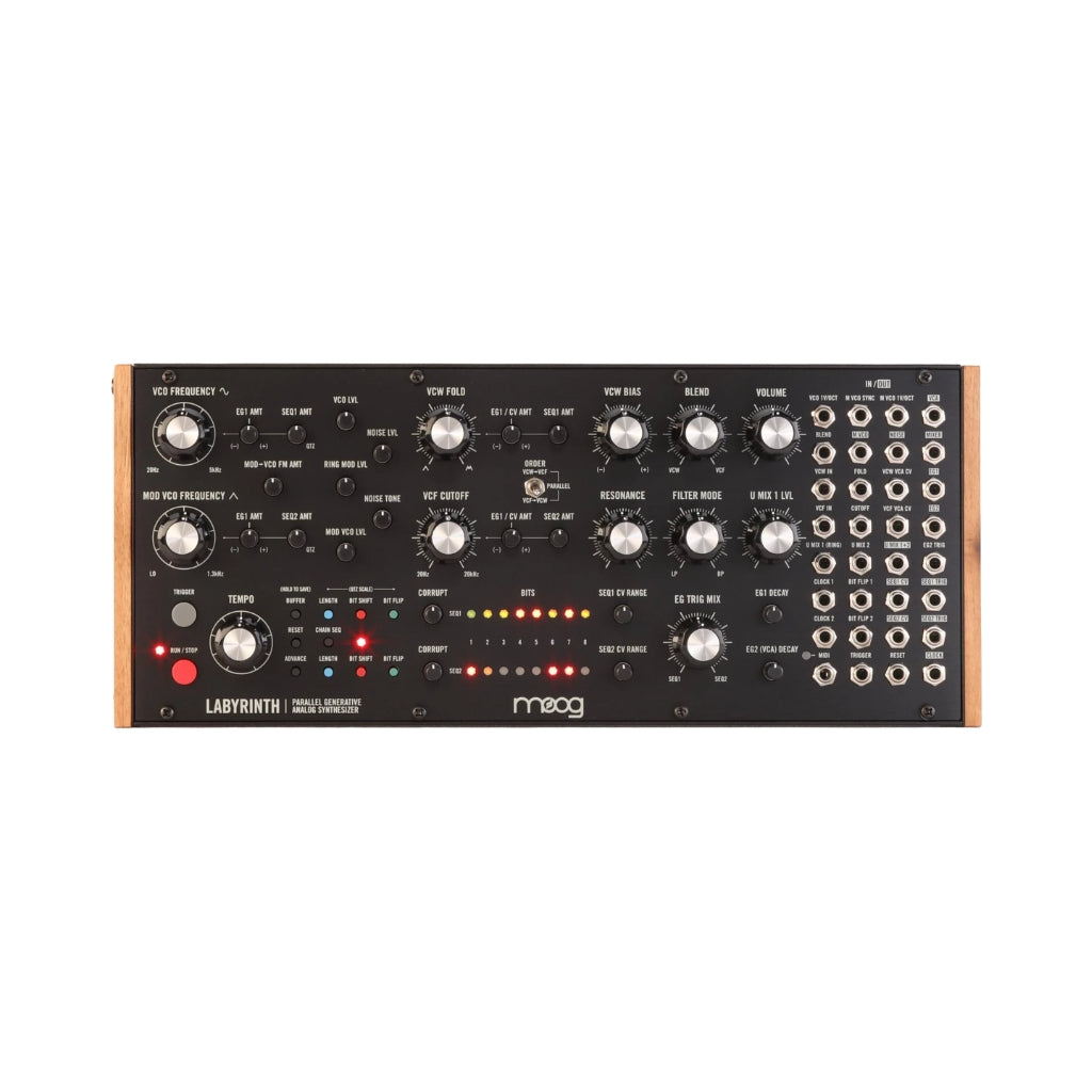 Moog - Labyrinth - Semi-modular Parallel Generative Analog Synthesizer