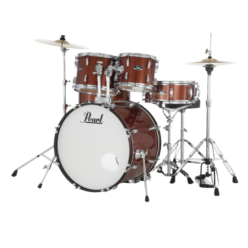 Pearl - Roadshow 22" 5pc Drum Kit Package with Cymbals - Burnt Orange Sparkle