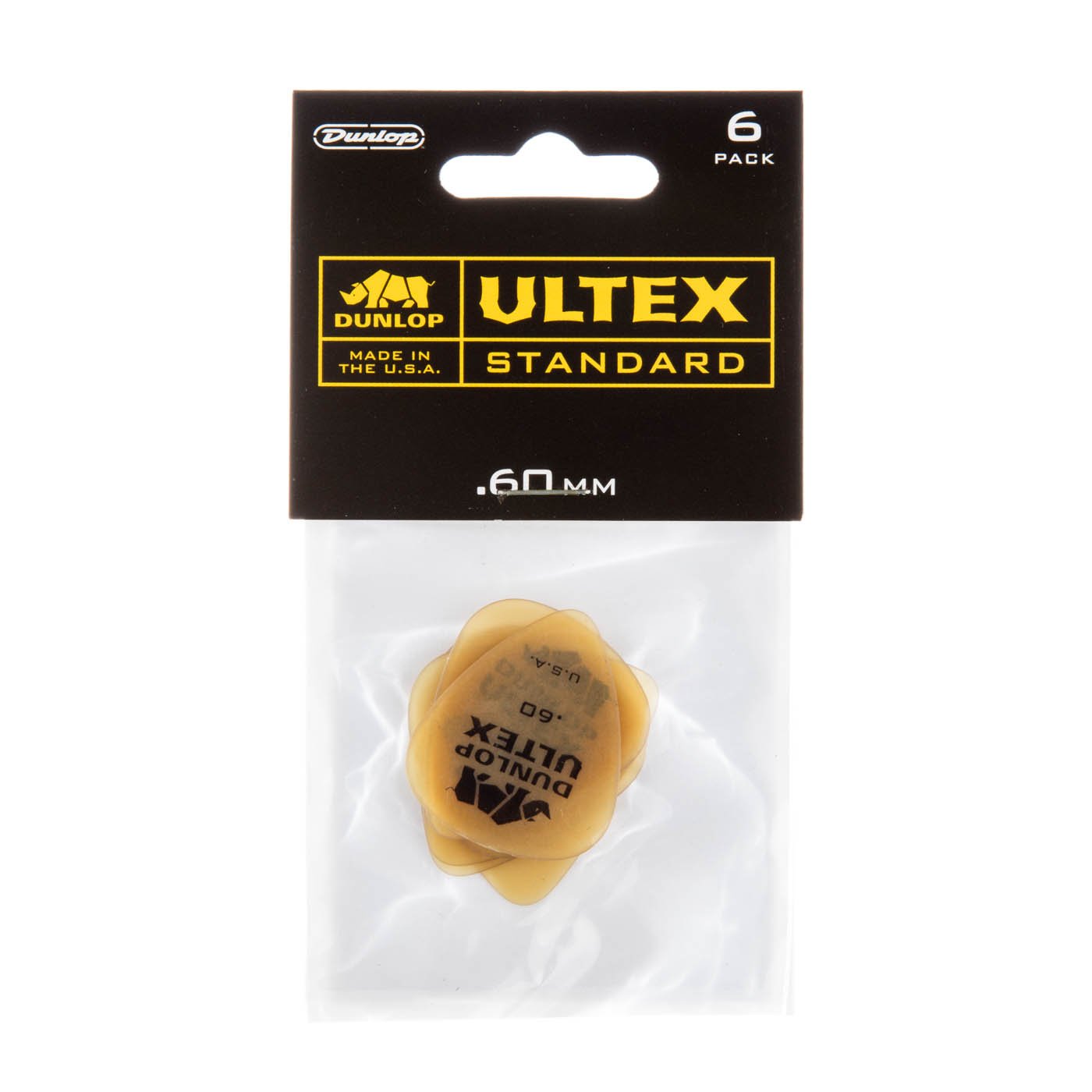 Dunlop JP460 - 0.60mm Ultex Standard Picks 6pk