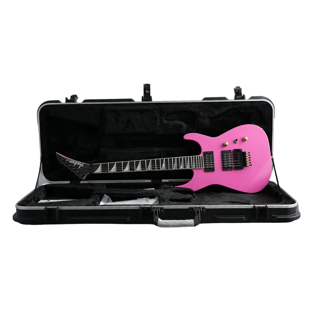 Jackson Custom Shop - Soloist Dive Bar Nitro Relic Electric Guitar - Platinum Pink