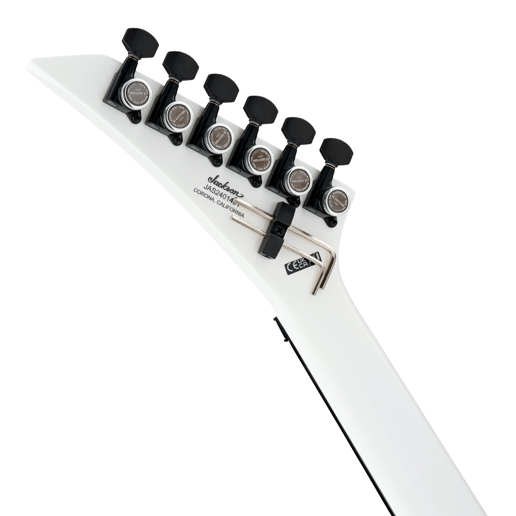 Jackson American Series Soloist SL2 DX Electric Guitar Ebony Fingerboard Snow White