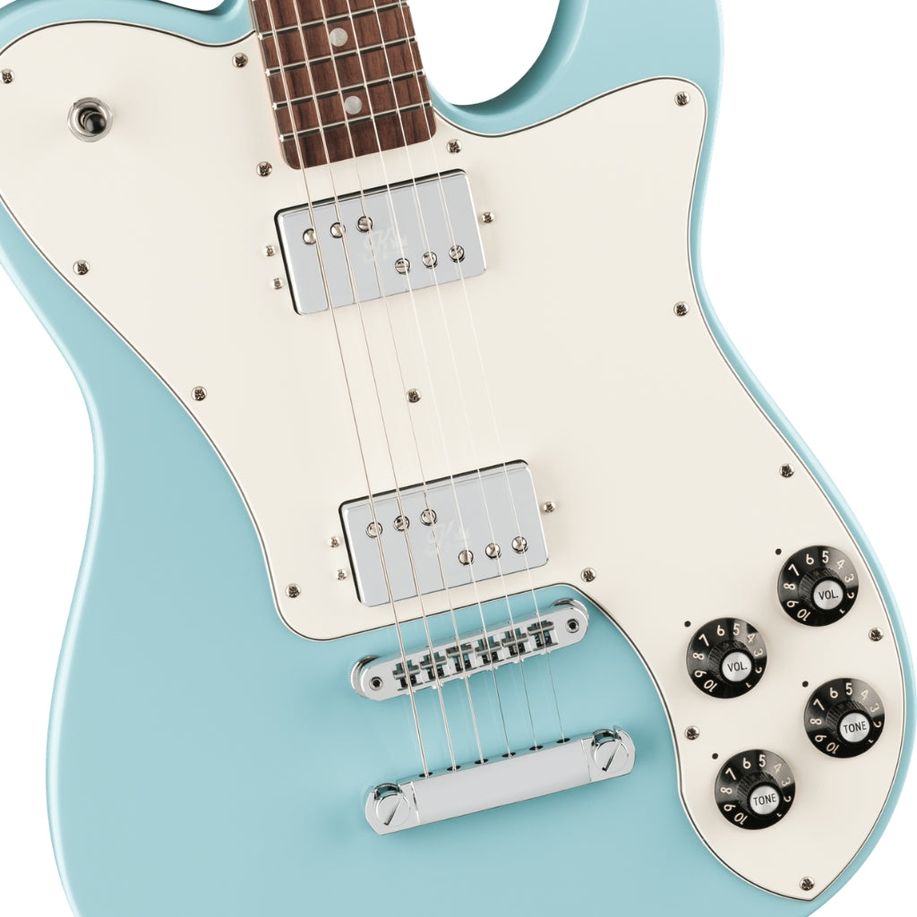 Fender - Kingfish Delta Day Telecaster Deluxe Electric Guitar - Daphne Blue