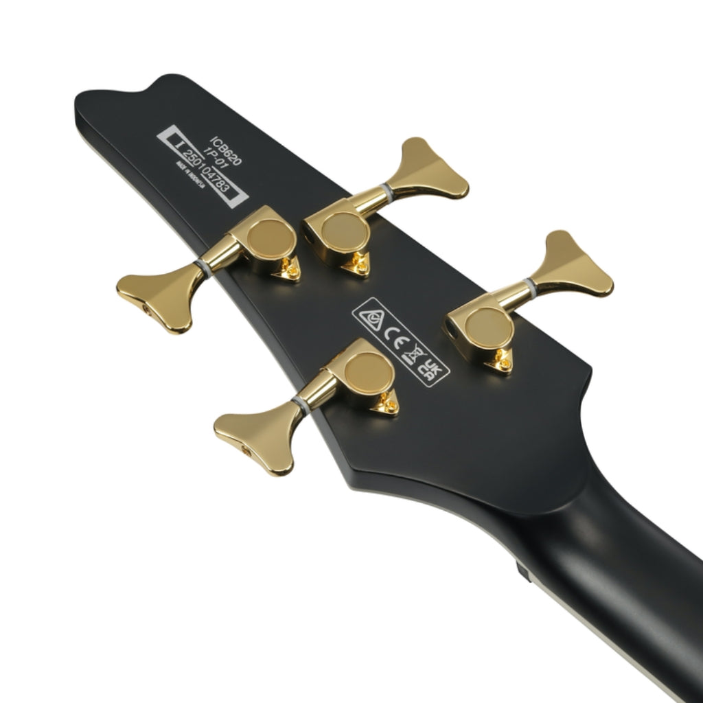 Ibanez - ICB620 Electric Bass - Black Flat