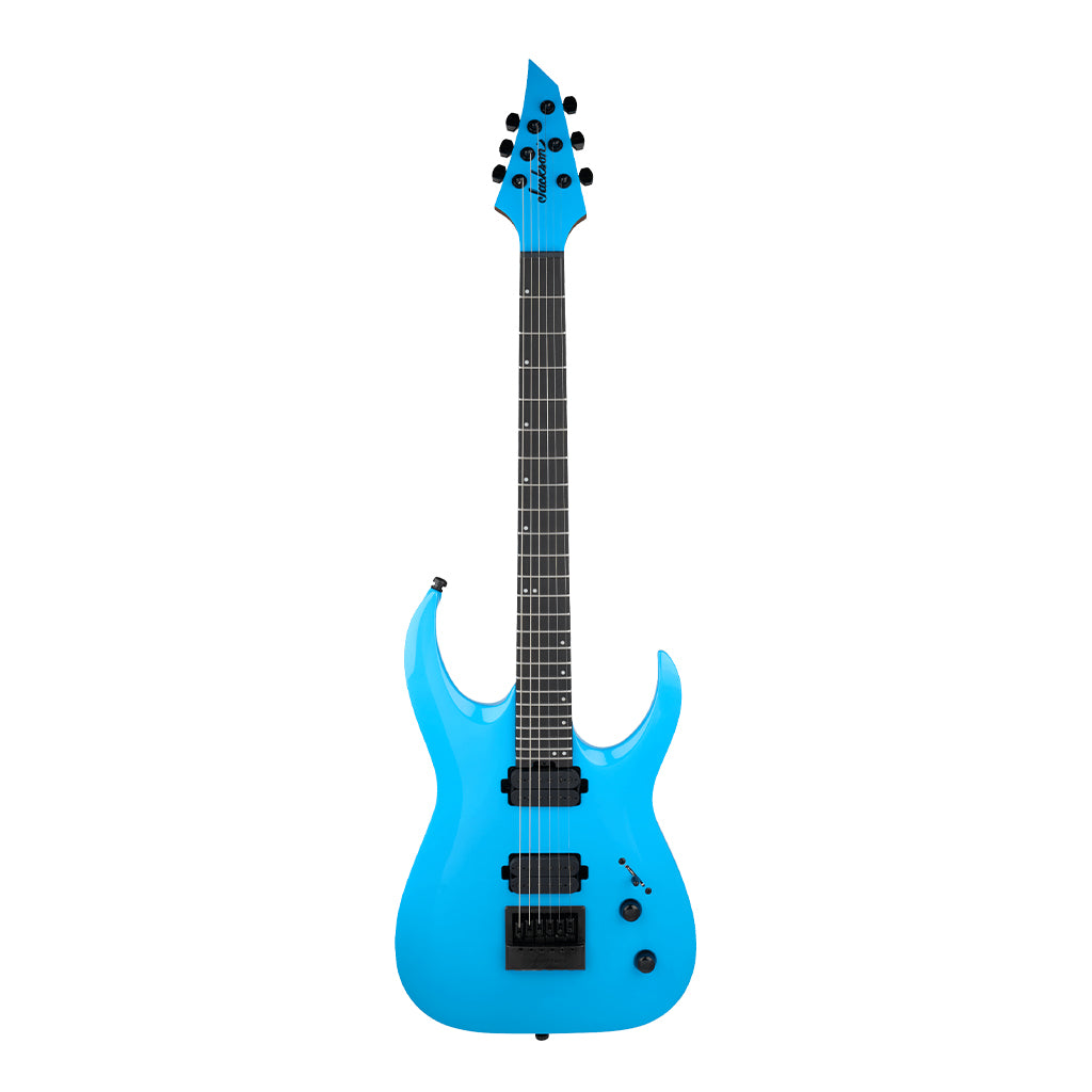 Jackson Pro Plus Series Misha Mansoor Juggernaut ET6 Electric Guitar Riviera Blue Ebony Fingerboard