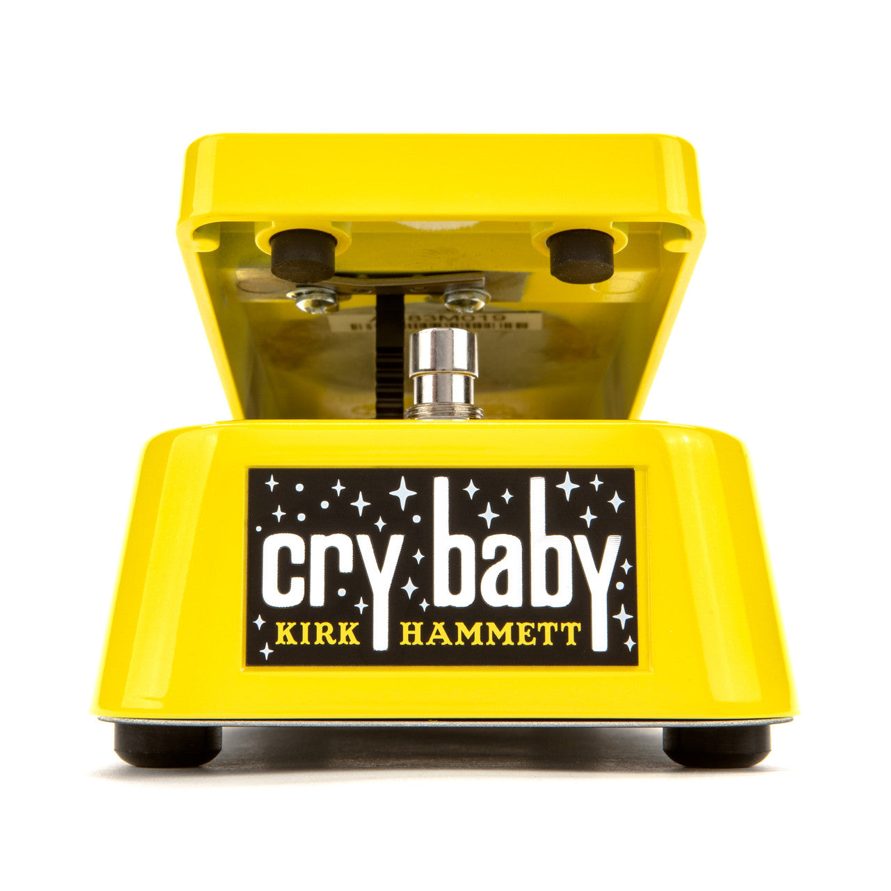 Dunlop Kirk Hammett Cry Baby Wah - Yellow Sparkle Edition
