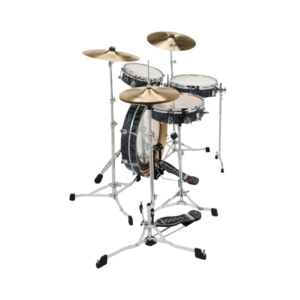 DW Performance Series Low Pro 4-piece Shell Pack - Black Diamond FinishPly