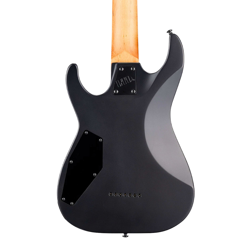 ESP - LTD M-207DX Baritone 7-String Electric Guitar - See Thru Black Satin