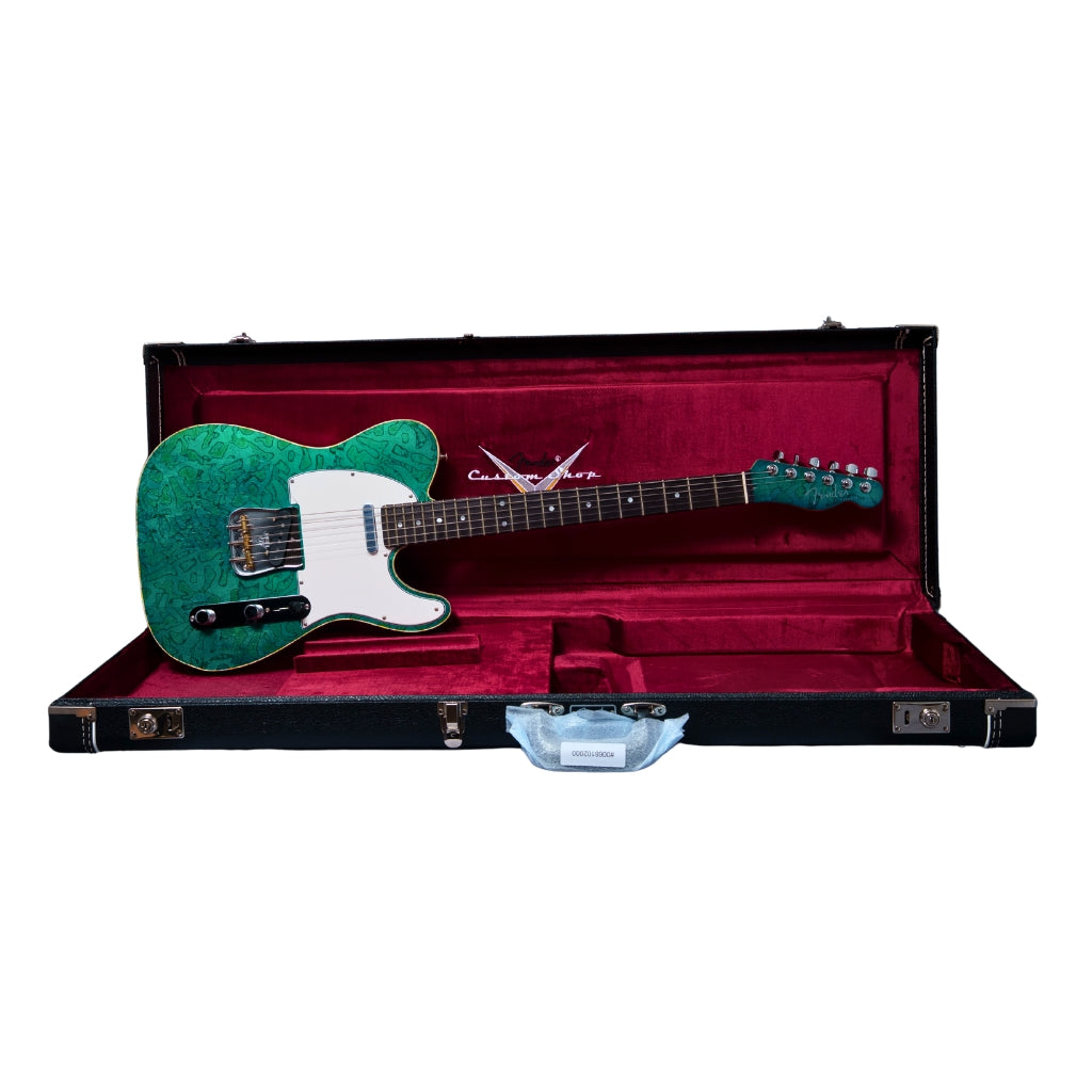 Fender Custom Shop - Masterbuilt Telecaster NOS Foil Top by David Brown - Bronze Back