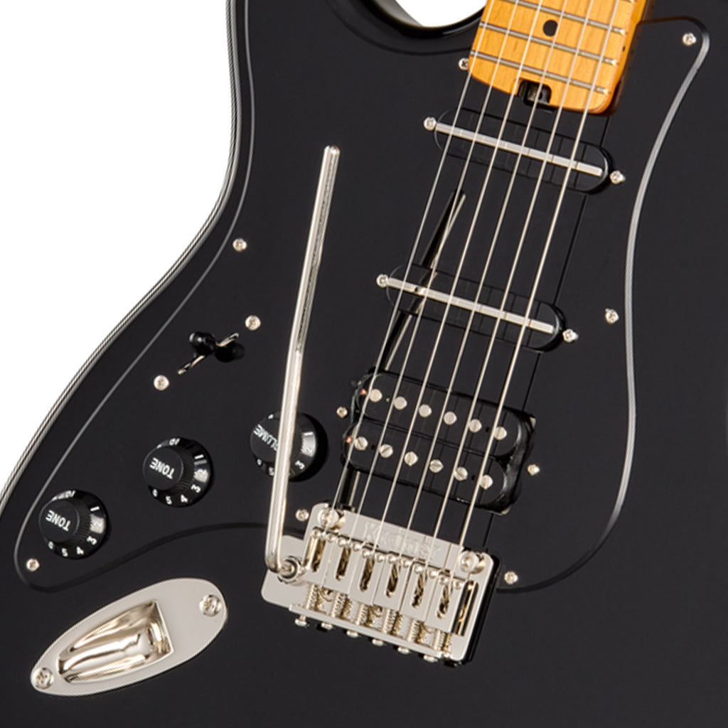 Kramer Pacer Deluxe GT Left Handed w/Premium Gig Bag - Intruder Black