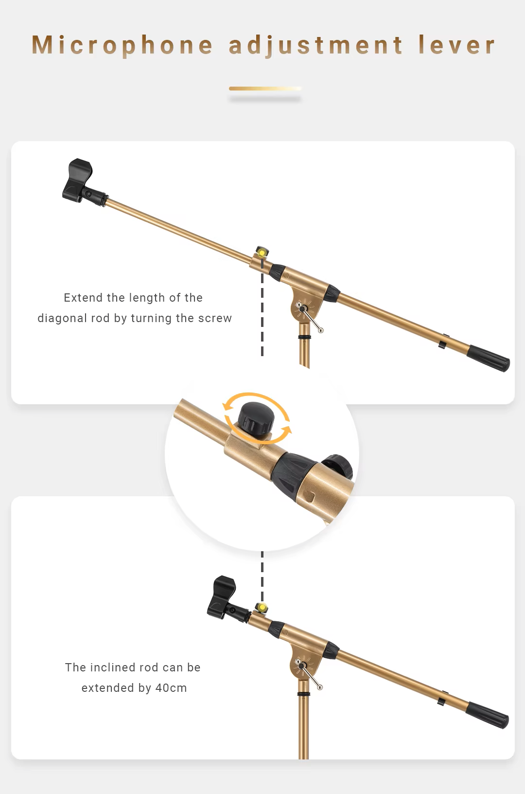 Lebeth Microphone Stand MJ-758