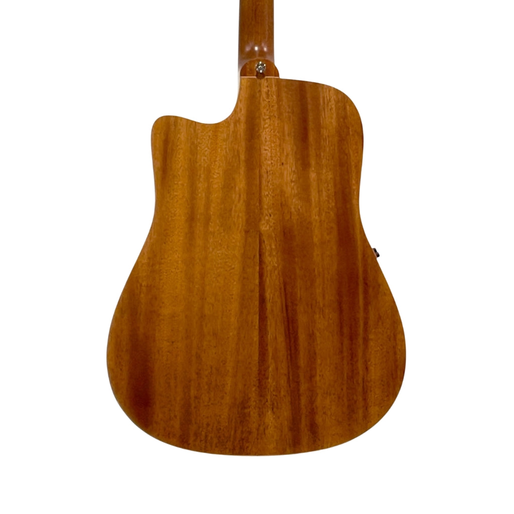 Cole Clark Studio Dreadnought All African Mahogany w/Cutaway Acoustic-Electric Guitar