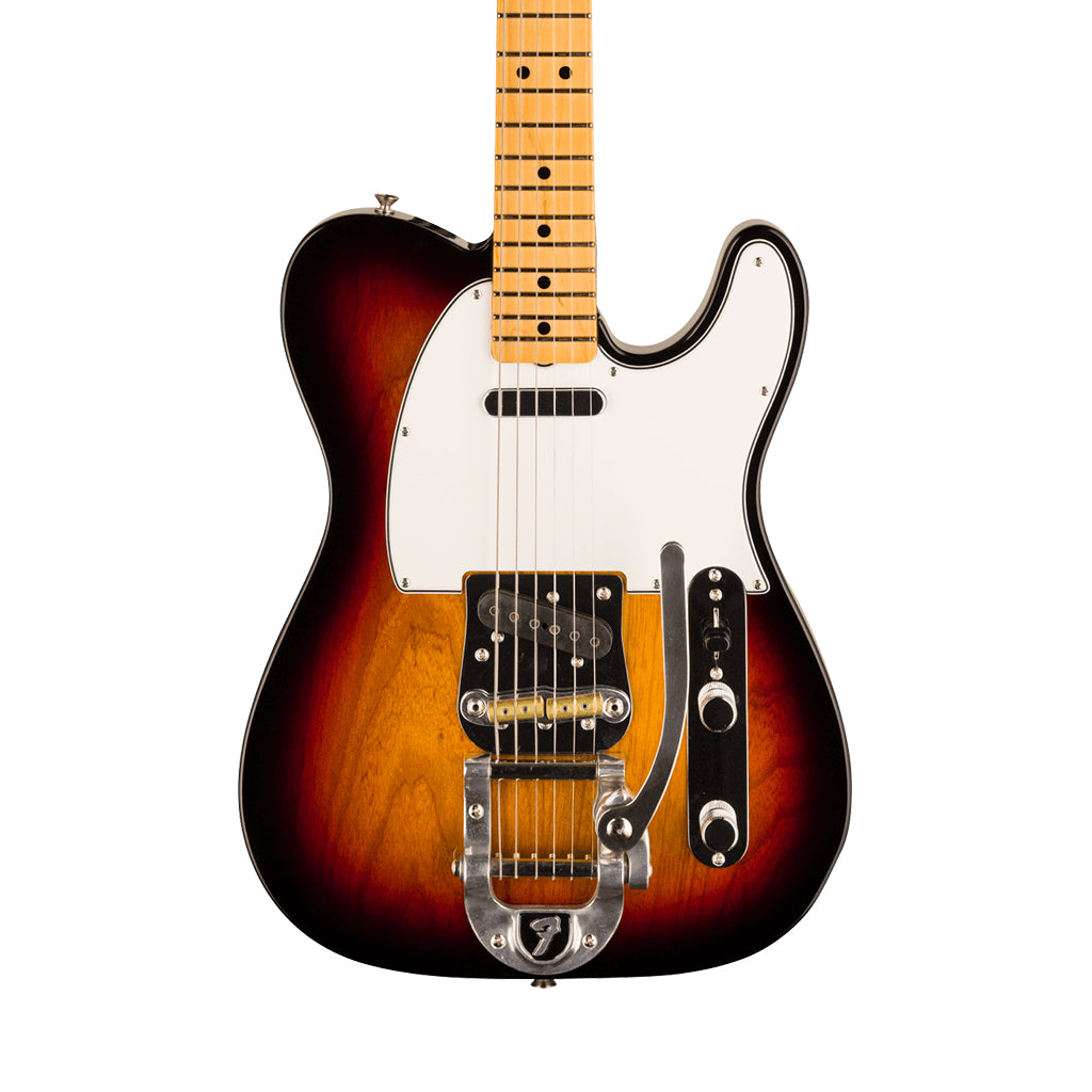 Fender Custom Shop 1967 Telecaster Bigsby Deluxe Closet Classic Electric Guitar - 3-Color Sunburst hero
