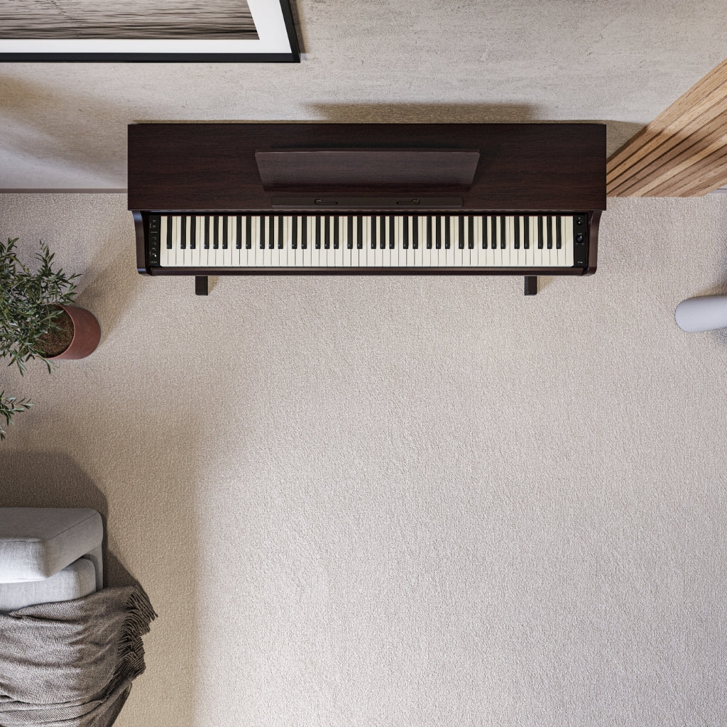 Yamaha - Arius YDP-166 88-key Upright Digital Piano with Bench - Rosewood