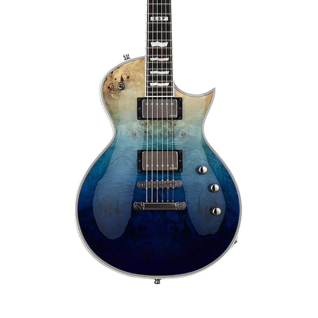 ESP E2 Eclipse Left Handed Electric Guitar - Blue Natural Fade