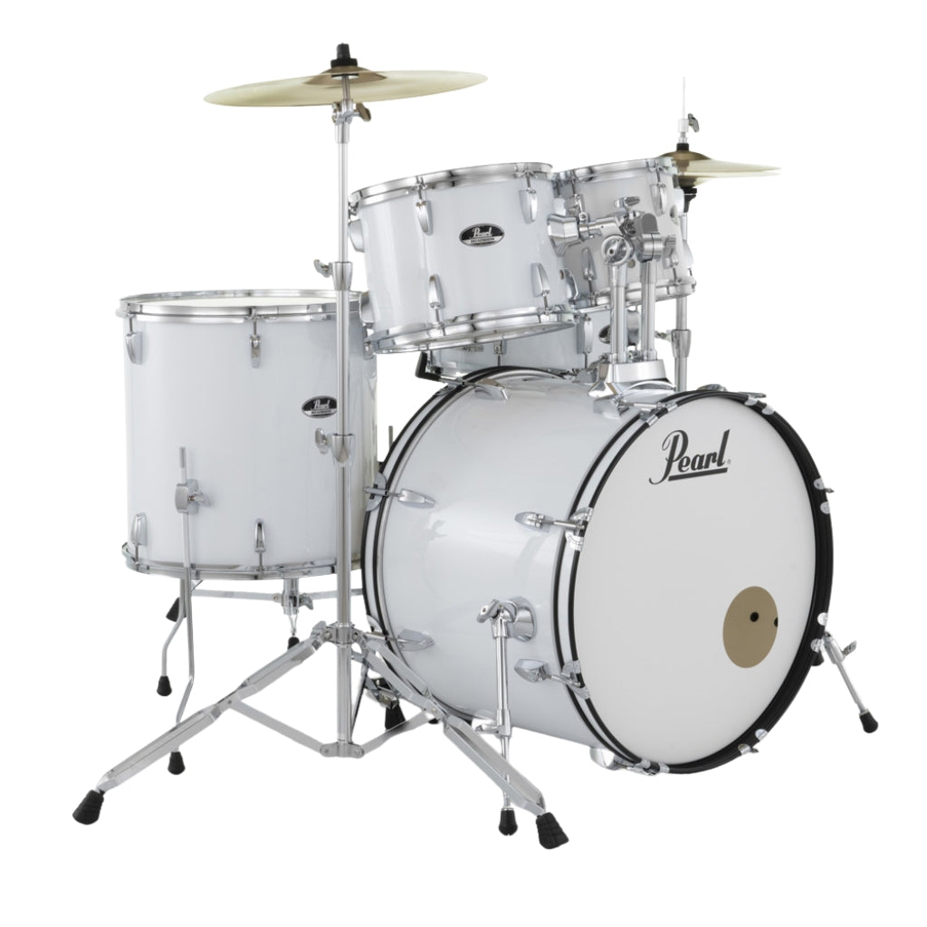 Pearl - Roadshow 22" 5pc Drum Kit Package with Cymbals - Pure White