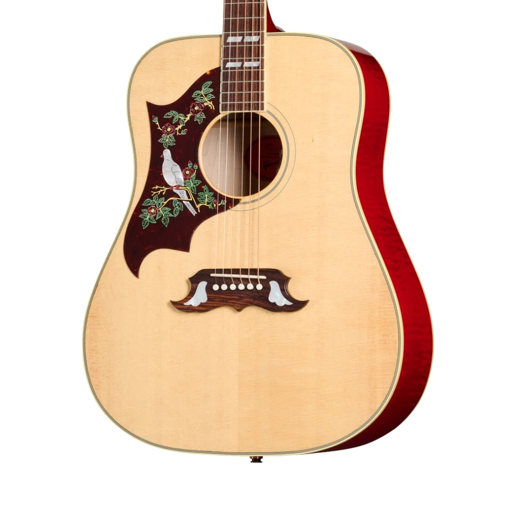 Gibson Dove Original Left Handed Acoustic-Electric Guitar - Antique Natural sky music