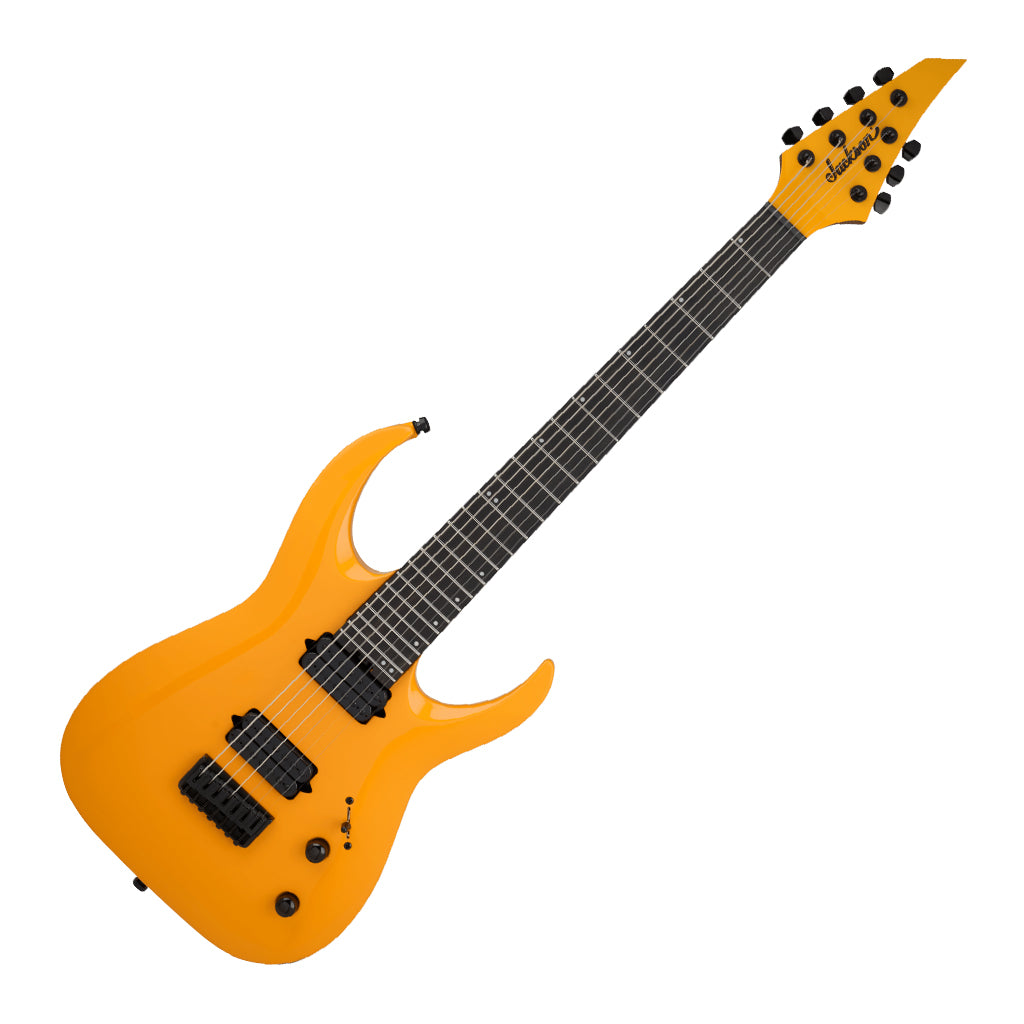 Jackson Pro Series Misha Mansoor Juggernaut HT7 Electric Guitar Signal Yellow Ebony Fingerboard