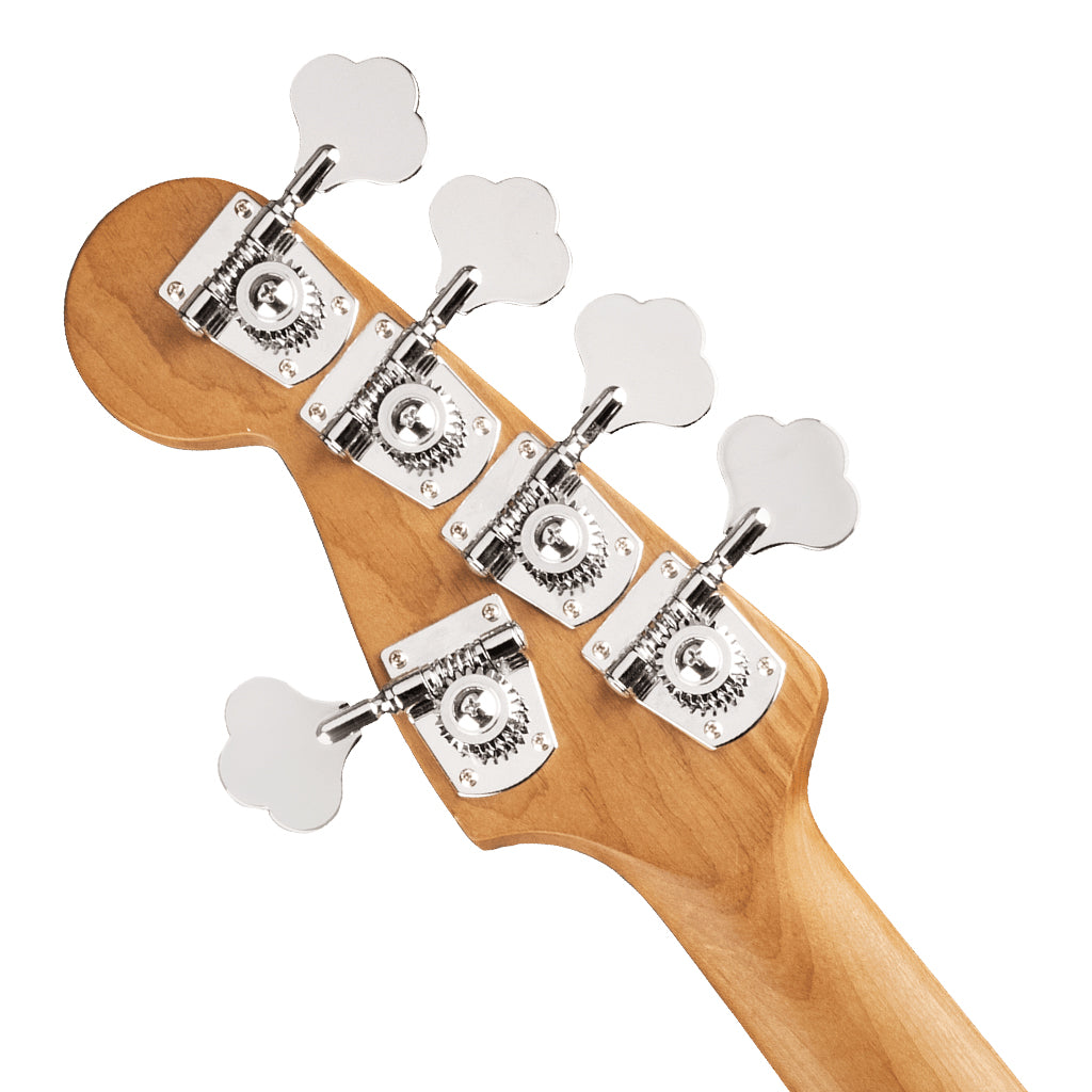 Charvel Pro-Mod San Dimas Bass PJ V, Caramelized Maple Fingerboard - Platinum Pearl